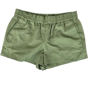 J. Crew High Waist Green Women's Shorts